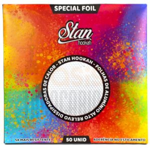 ALUMINIO STAN SPECIAL FOIL 50 FOLHAS ALTO RELEVO
