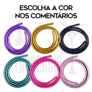 MANGUEIRA DE SILICONE FINA (TODAS AS CORES)